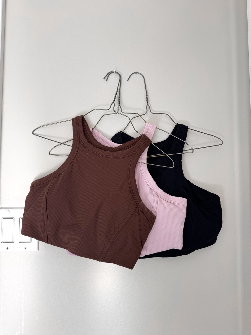 Lululemon Ribbed High-Neck Nulu Yoga Bra Bundle